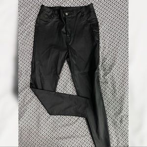 Faux Leather Pants